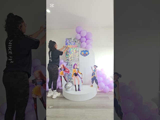 Vídeo relacionado con Xtaguvdm 6pcs Cumpleaños Kpo Demon Hunte, Set de Globos, Globos de Lámina de Colores, Decoraciones de Cumpleaños, Fiesta Infantil, Aniversario y Decoración del Hogar