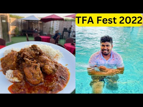 TFA Fest 2022 🔥 Urbun Fiesta Banquet Hall 😍 Rooftop Restaurant