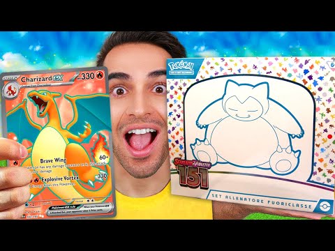 APRO IL SET ALLENATORE DI POKEMON 151!!