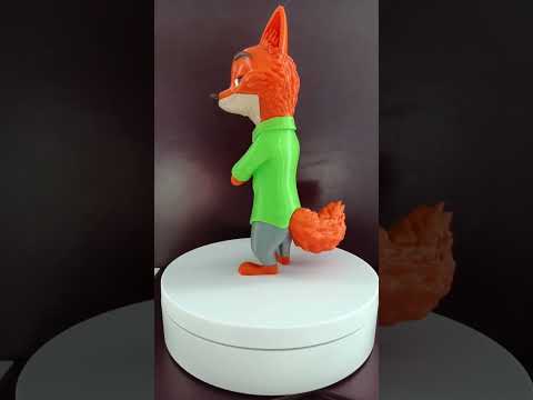 Фигурка Ник Уайлд Зоотрополис, Зверополис, 3d печать - фото 1 - id-p2912876614