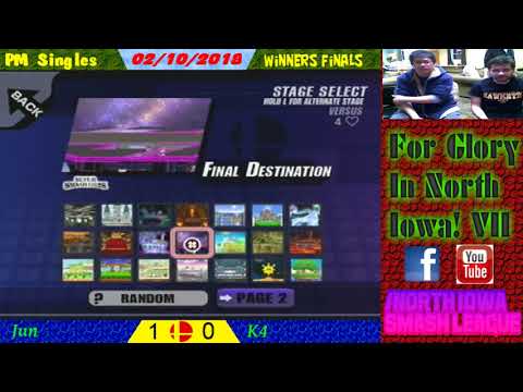 FGINI VII - Project M Singles - Winners Finals - Jun vs K4