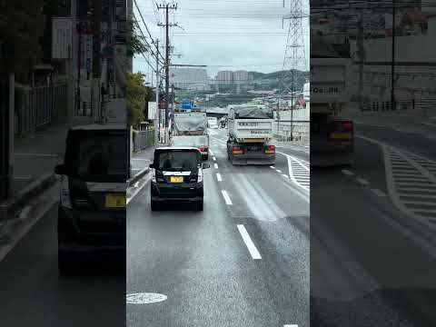 大型トレーラーこれ止まられへん止まられへん行くしか無いなあのパターンやなあ💦 #トラック #automobile