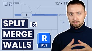 How to Split Walls in Revit and How to Merge Walls in Revit