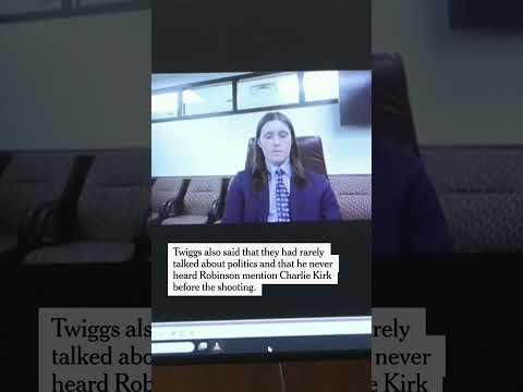 Redacted Interview With Roommate of Charlie Kirk Killing Suspect Played in Court