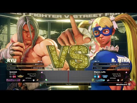 tjommmi (ryu) VS (R.mika) RB | Luffy ...Masterz TV