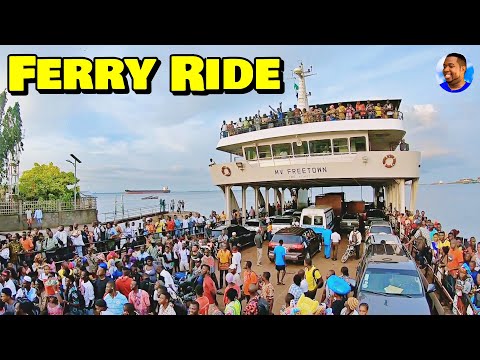 FREETOWN FERRY RIDE - Kissy Terminal|Targrain 🇸🇱 Vlog 2022 - Explore With Triple-A
