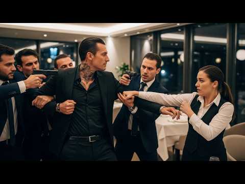 30 Assassins Cornered The Feared Mafia Boss In A Restaurant — The Poor Waitress's shows Hidden Skill