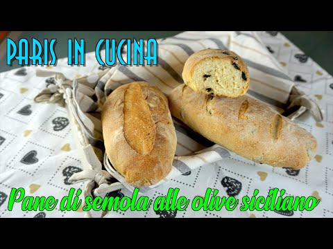 Pane siciliano di semola rimacinata con La Cucina del Cuore (SUB ENG-FRA-ESP-GER)