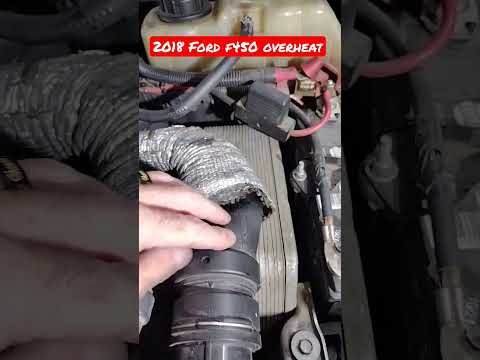 F450 Overheat Check Your Upper Coolant Hose.