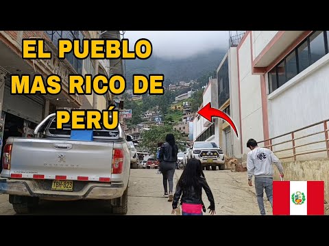 el PUEBLO más RICO de PERÚ PATAZ!