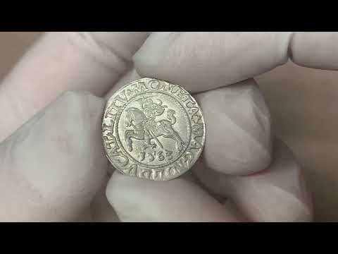 Zygmunt II August, Półgrosz Wilno 1563 - DVX*L