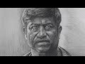 Drawing 68 Portrait Of Bokkala Kishore Kumar Known Professionally As Vennela Kishore