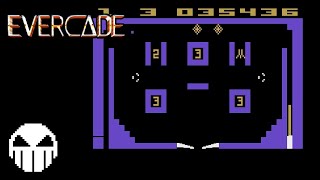 Video Pinball (Evercade - Atari Collection 1) Gameplay