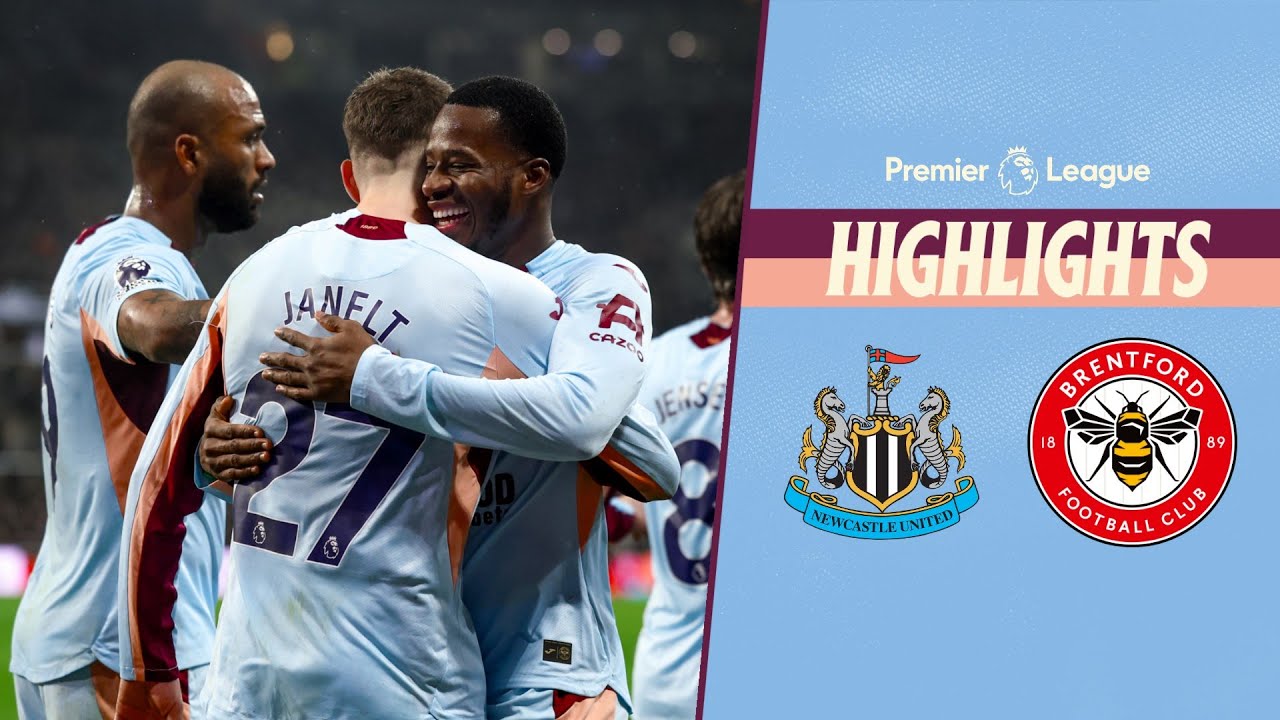 Newcastle United vs Brentford Highlights