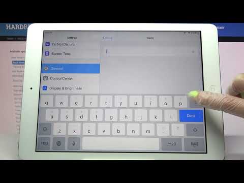 How to Change Device Name on IPAD AIR - Personalize iPad Name