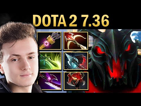 Shadow Fiend Dota 7.36 Miracle with 1000 GPM and Pike - TI13