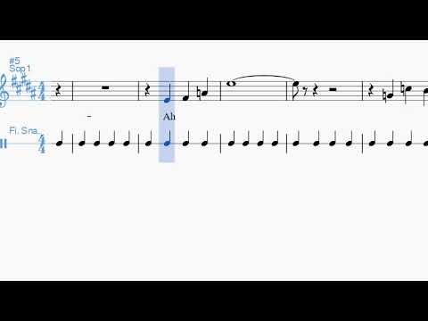 合唱曲等のパート音源をお作りします 教会の聖歌隊ピアニストがあなた専用パート音源を作ります。