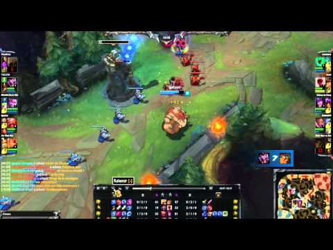 Gragas outplayed syndra