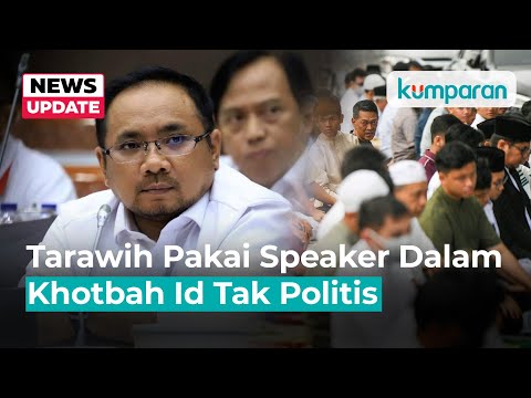 Menag Imbau Tarawih Pakai Speaker Dalam dan Materi Khotbah Id Tak Politis