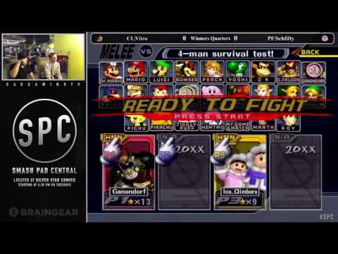 SPC13 Winners Quarters - CL|Vitro (Ganondorf) vs PF|Schfifty (Ice Climbers)