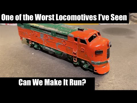 Trying to Fix the Worst Locomotive I've Seen - Varny F3