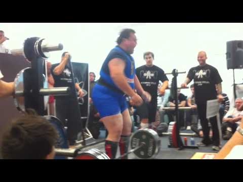 Gawain Johnstone - 340kg Deadlift @ CAPO Nationals 2010