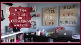 How to Organize A Home Office - 10 Tips  - Keeping Style In Your Life