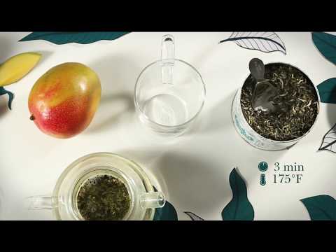 KUSMI TEA – Infusor Bien Tropical Branco