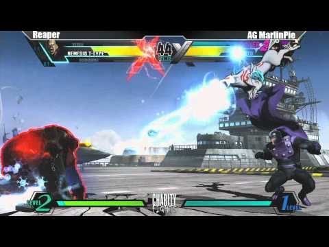 UMVC3 Reaper vs AG MarlinPie - Charity Fights Tournament