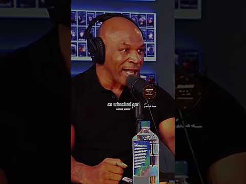 Mike Tyson says he was a scared little boy.    #miketyson #boxing