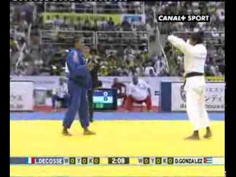 JUDO 2007 World Championships: Lucie Decosse (FRA) - Driulis Gonzalez (CUB)