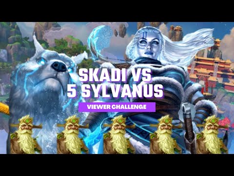 SMITE - Skadi VS 5 Sylvanus Bots - Viewer Challenge