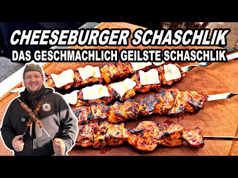 Cheeseburger Schaschlik das Beste Schaschlik überhaupt  | The BBQ BEAR
