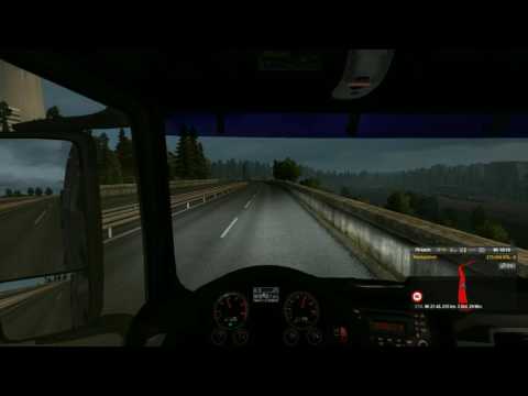 ETS 2 Speedvideo-Mit dem MAN TGS E6 unterwegs