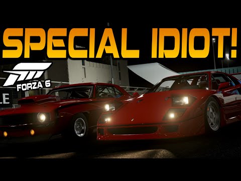 Forza 6 SPECIAL TYPE OF IDIOT! (Ferrari F40 Stock Car Challenge #10)