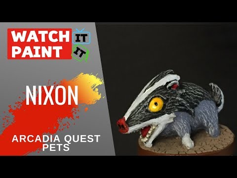 Arcadia Quest Pets - Painting Nixon