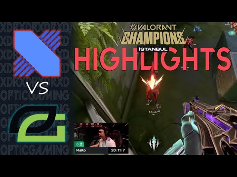 [OpTic Gaming vs DRX] Playoffs - HIGHLIGHTS | Valorant Champions 2022