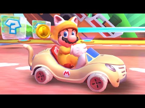 Mario Kart Tour: Cat Mario Gameplay (#1) - CGN Baby Park