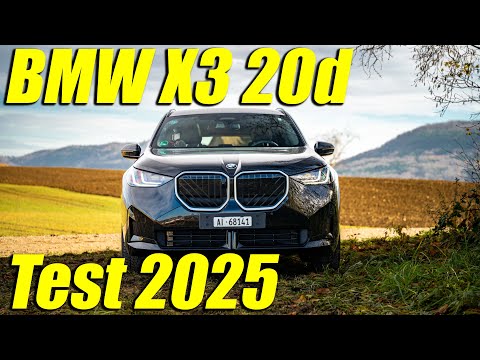 BMW X3 20d 2025 im großen TEST – Verbrauch, Autobahn & Alltags-Check! Wie gut ist er wirklich?