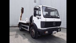 Mercedes-Benz SK 1726 Om 442 V8 skip loader truck for sale - Image 4 | Autoline TH Mercedes-Benz SK 1726 Om 442 V8 skip loader truck | Image 4 - Autoline