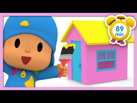 🏠POCOYO in ENGLISH - Most Viewed Videos: Season 4 [89 min] Full Episodes VIDEOS  CARTOONS for KIDS