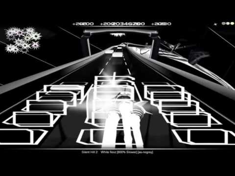 Audiosurf #001 CGM // Silent Hill 2 - White Noiz [800% Slower] [as-nogrey] // 95%