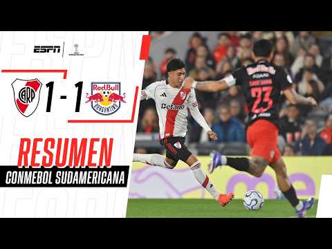 Video: UN RIVER ALTERNATIVO EMPATÓ EN LA SUDAMERICA