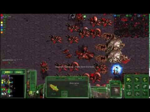 Starcraft Remastered custom games -Europe at night-