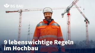 Sicher arbeiten im Hochbau