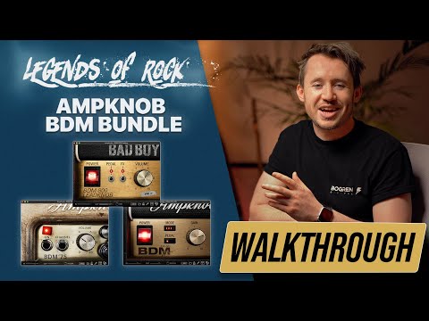 Ampknob BDM Bundle walkthrough - audio examples, tips and tricks, and an easter egg