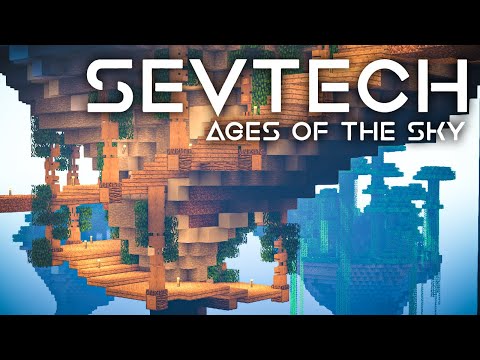 SevTech: Ages of the Sky Ep. 7 Blood Magic BUILD
