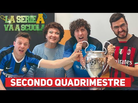 LA SERIE A VA A SCUOLA - Il secondo quadrimestre