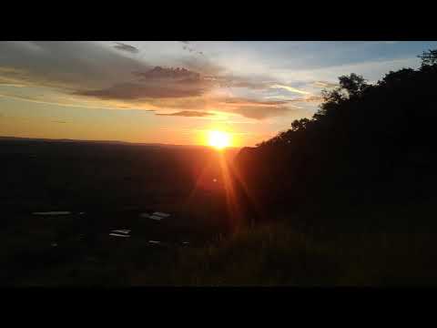 Fim de tarde no alto do Pico Agudo de Japira, Paraná.