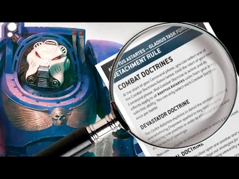 10th Edition Space Marines - Combat Doctrines + MORE